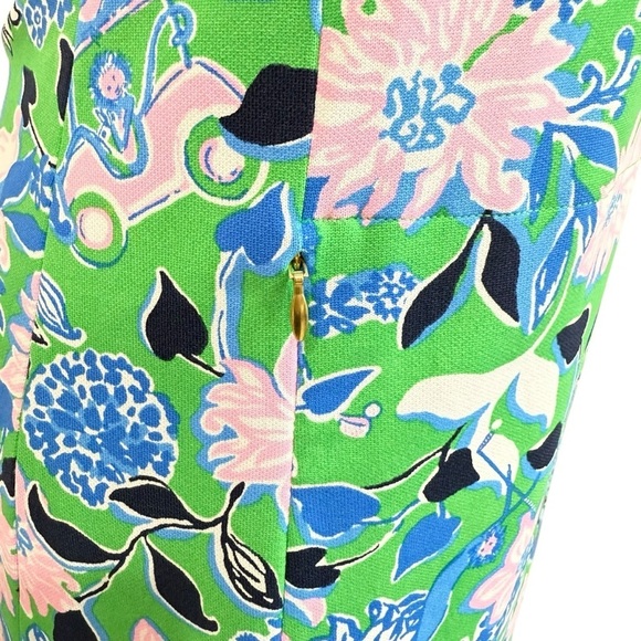 Lilly Pulitzer XS Frida Scallop Polo Dress UPF 50 Spearmint Golf Till You Drop - Picture 9 of 16
